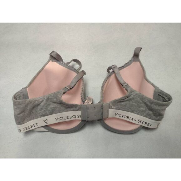 Victoria's Secret Size 36C Lightly Lined Tshirt Bra Gray - Picture 2 of 3